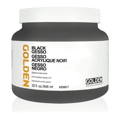 Golden Gesso - Black