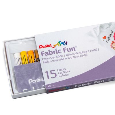 Pentel Fabric Fun Pastel Dye Set
