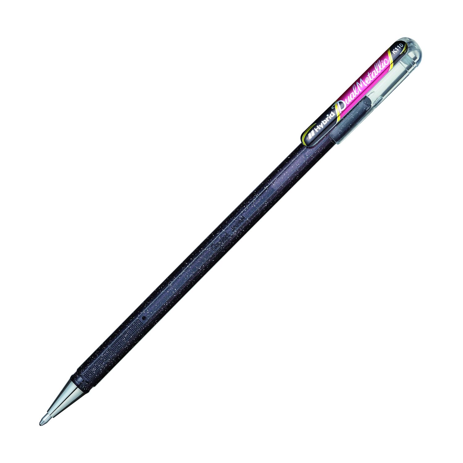 Pentel Dual Metallic, COlour: 1mm - Black + Metallic Red
