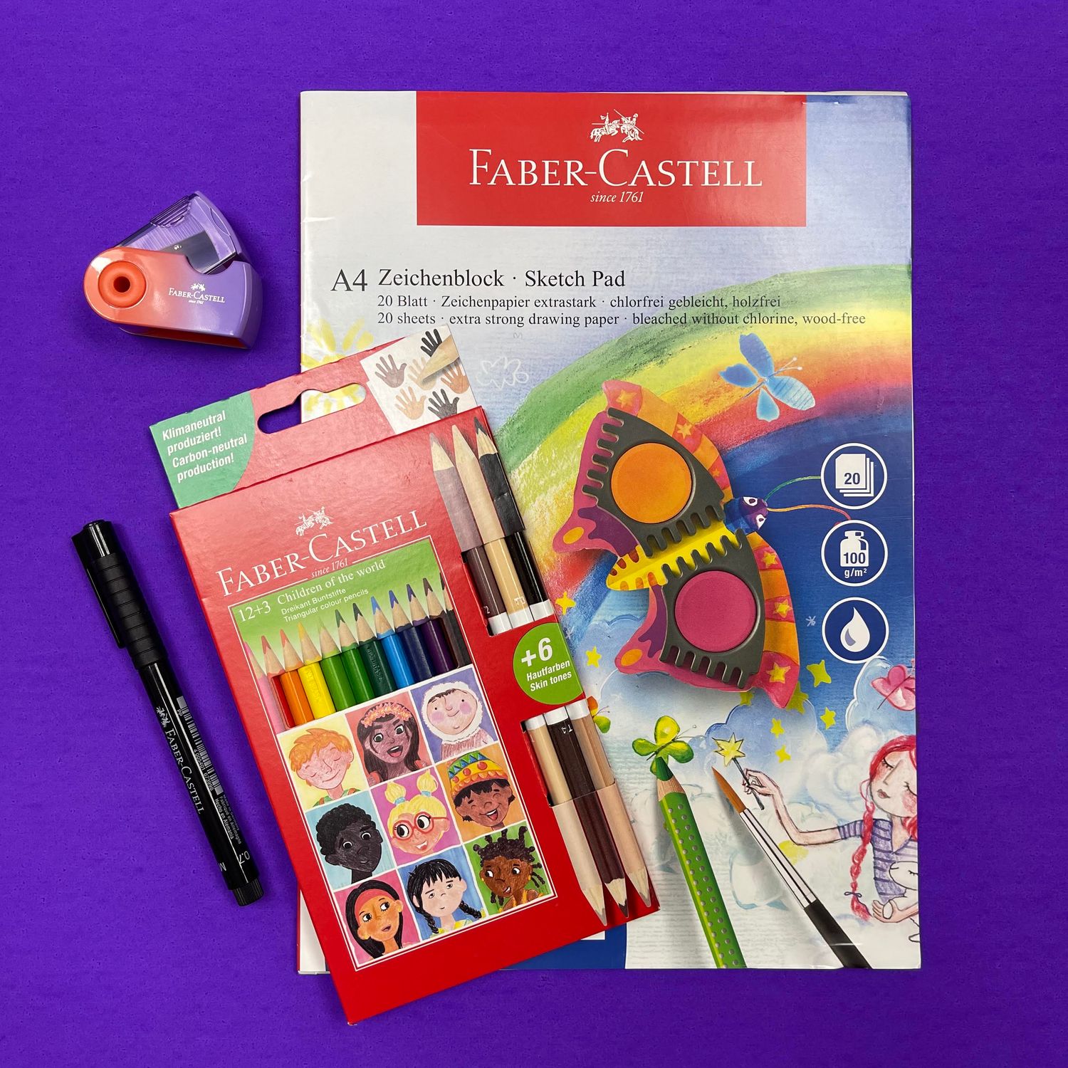 Kit130 - Kids Drawing (Faber-Castell)