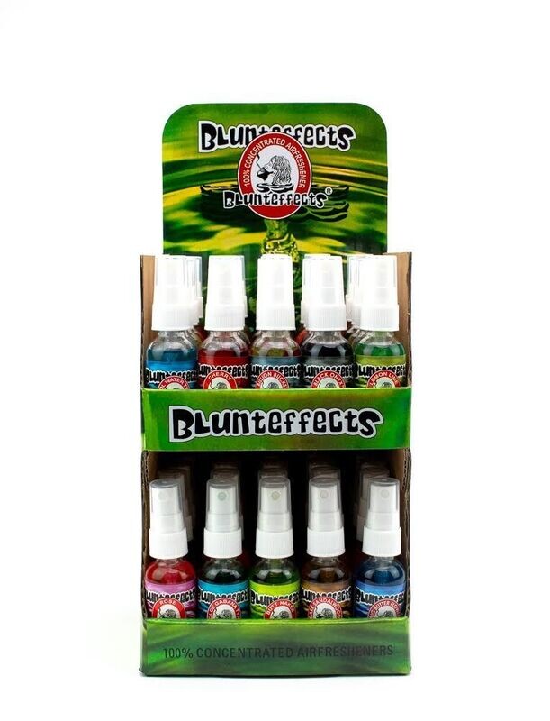 BLUNT EFFECTS AIR FRESHENER SPRAY DISPLAY 1 CT ASSORTED