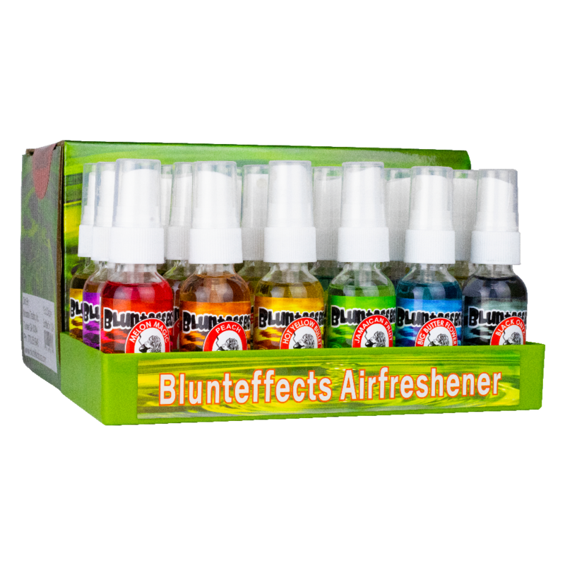 BLUNT EFFECTS AIR FRESHENER SPRAY DISPLAY 1 CT ASSORTED
