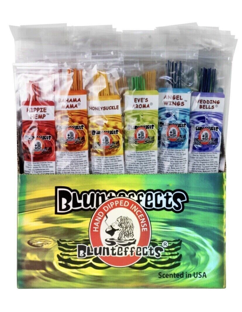 BLUNT EFFECTS INCENSE 72 CT