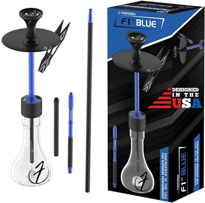 F1 HOOKAH 1 CT BLUE