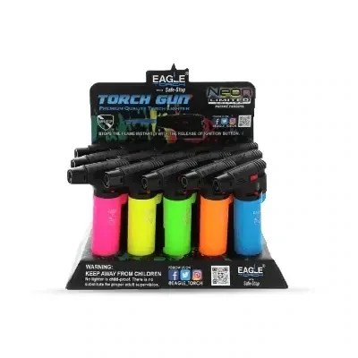 EAGLE TORCH LIGHTER 1 CT NEON GUN (PT101N)