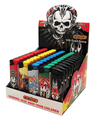 WINLITE ELECTRONIC LIGHTER 50 CT TATTOO