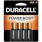 DURACELL BATTERIES AA4 COPPERTOP
