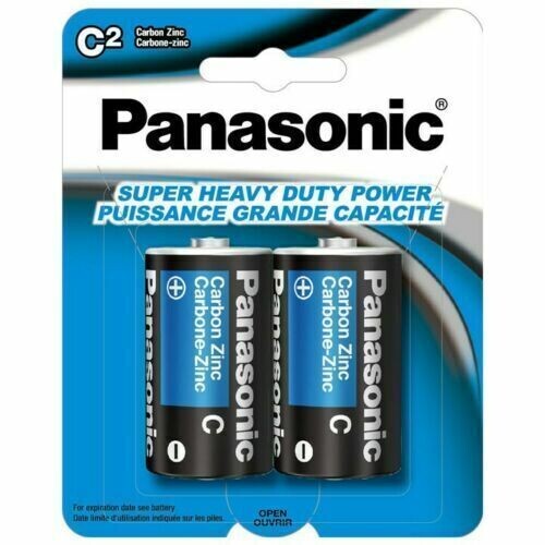 PANASONIC BATTERIES C2 SUPER HEAVY DUTY