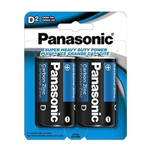 PANASONIC BATTERIES D2 SUPER HEAVY DUTY