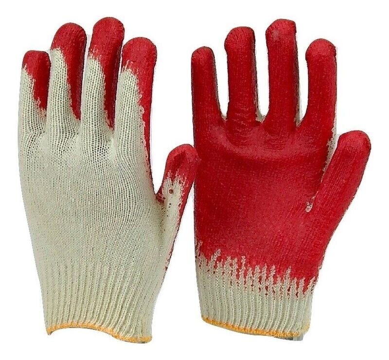WORKING GLOVES 1 PK RED PALM