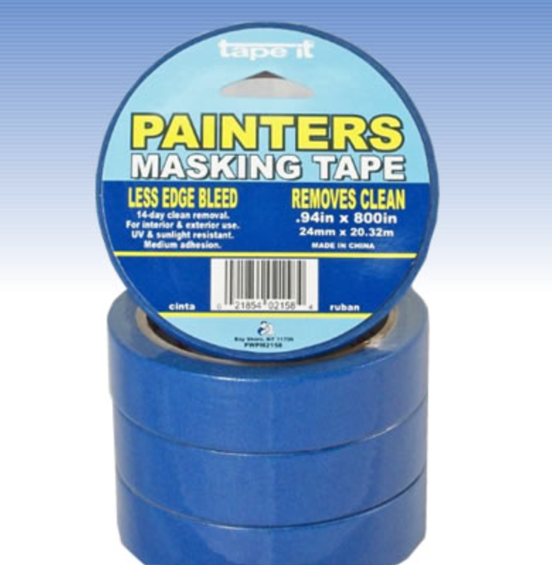 TAPE IT PAINTERS MASKING TAPE 0.94 X 800 IN BLUE
