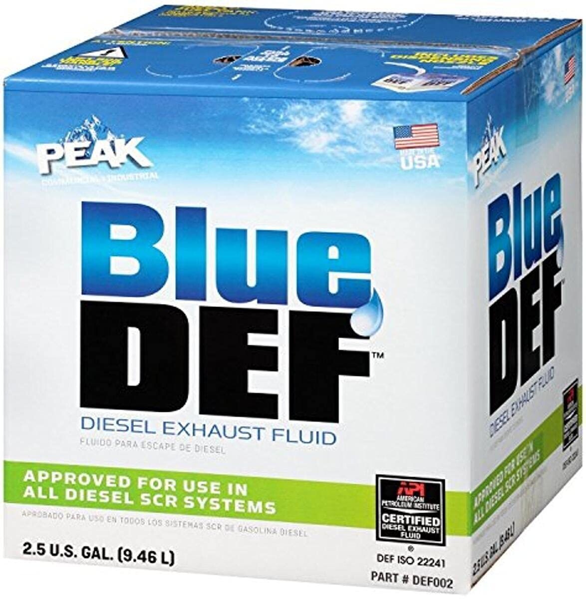 BLUE DEF DIESEL FLUID 2.5 GL