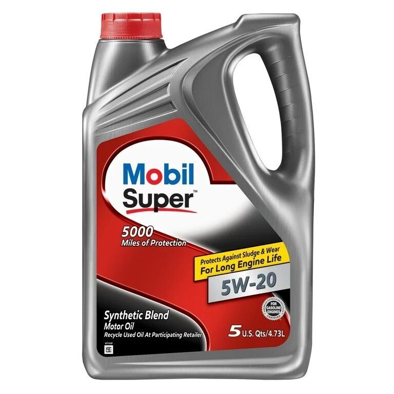 MOBIL SUPER 5000 5W-20 3/5 QT
