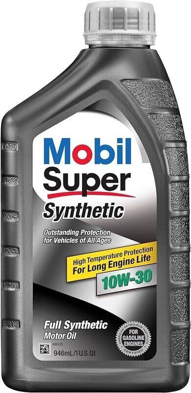 MOBIL SUPER SYNTHETIC 10W-30 6/1 QT