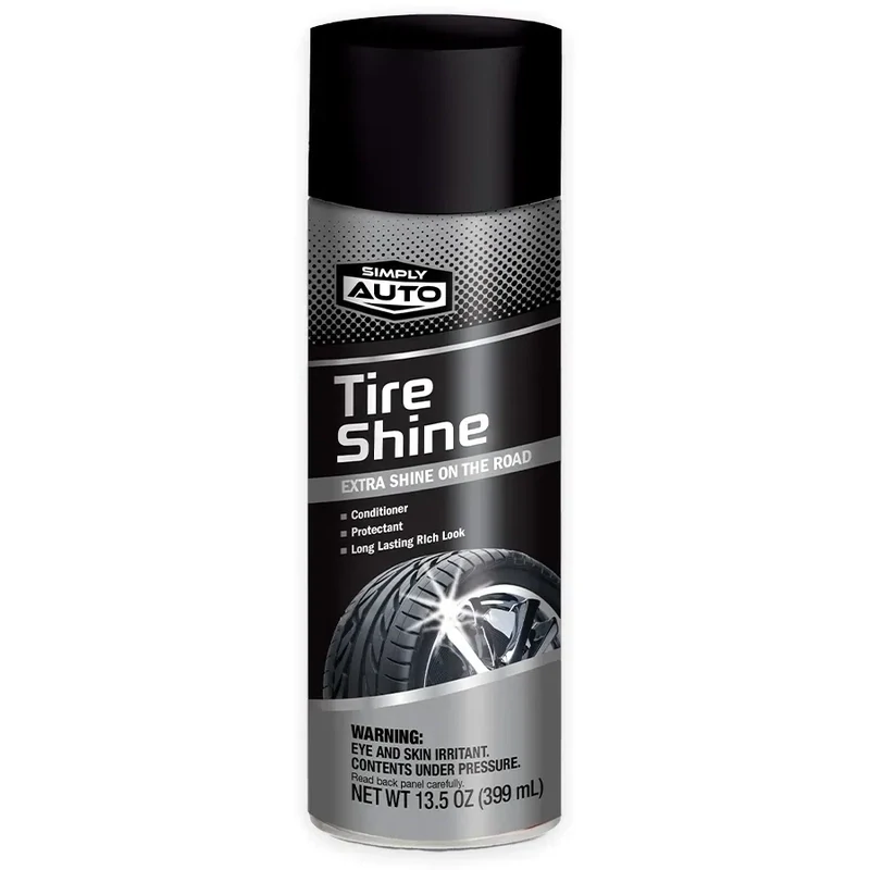 SIMPLY AUTO TIRE SHINE FOAM SPRAY 13.5 OZ (400 ML)
