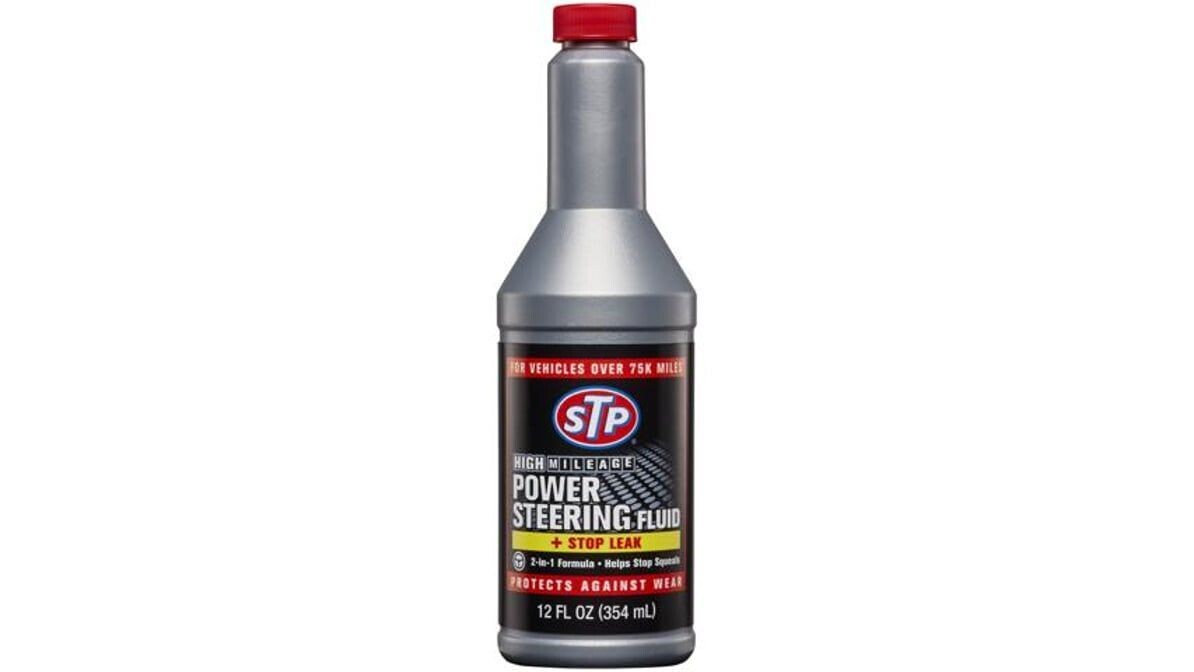 STP ADDITIVES 12 OZ HIGH MILEAGE POWER STEERING