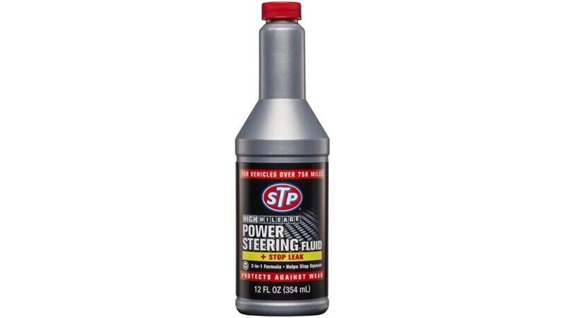 STP ADDITIVES 12 OZ HIGH MILEAGE POWER STEERING