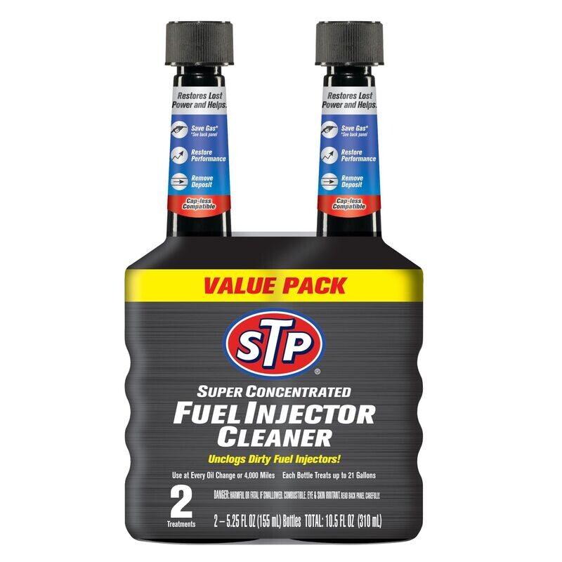 STP ADDITIVES 5.25 OZ 2 PK SUPER CONCENTRATED FUEL