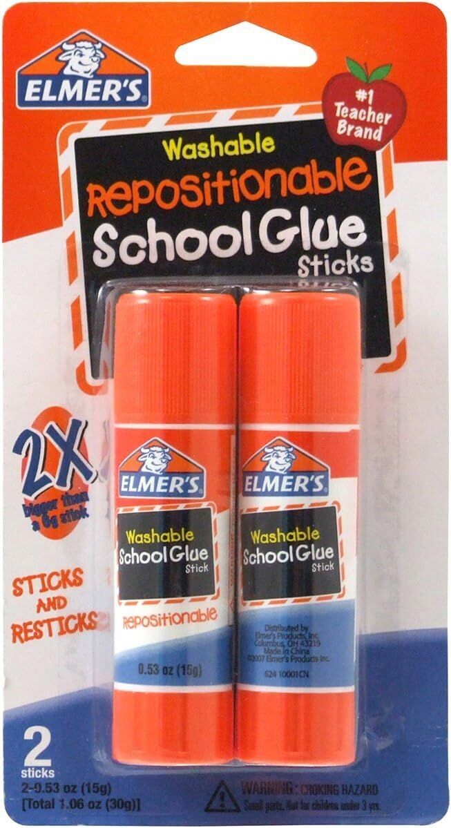 ELMERS GLUE STICK 2 PK