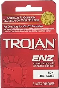 TROJAN CONDOM 3 CT RED NON-LUBRICATED
