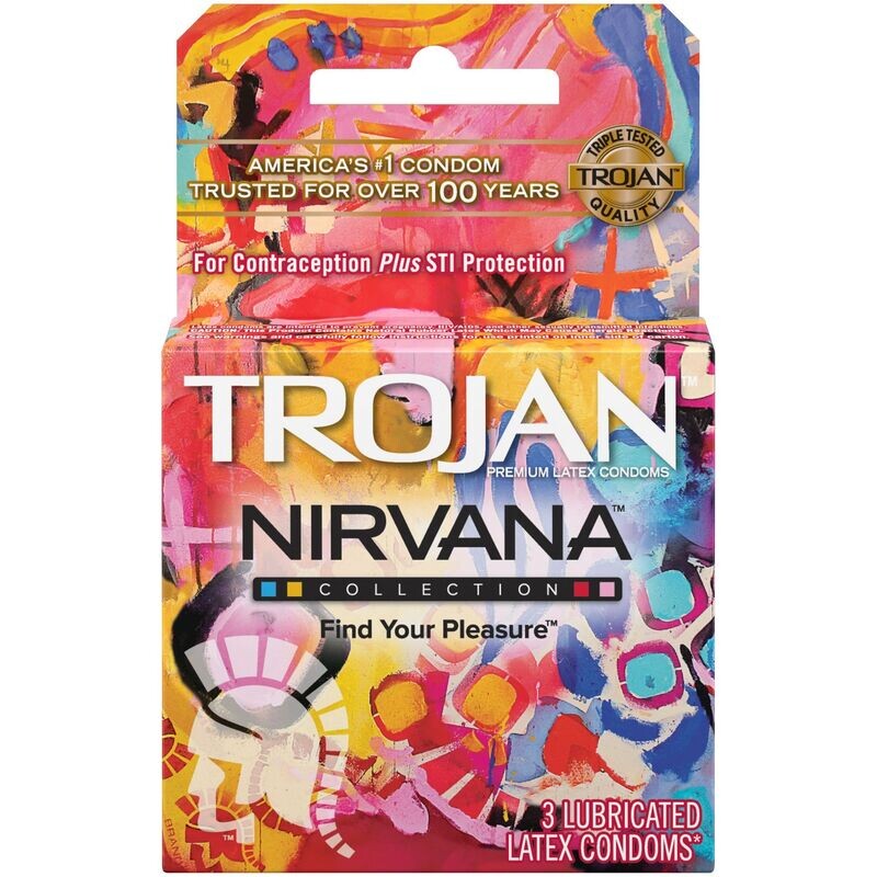 TROJAN CONDOM 3 CT NIRVANA
