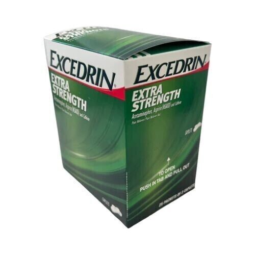 EXCEDRIN CAPLETS 2 CT EXTRA STRENGTH DISPENSER