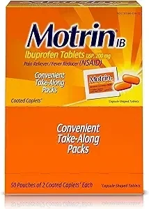 MOTRIN TABLET 2 CT BOX