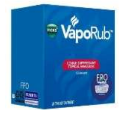 VICKS VAPO RUB 0.45 OZ / 12 G TIN JAR