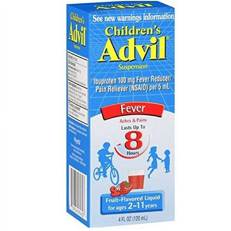 ADVIL CHILDREN LIQUID 4 OZ FRUIT