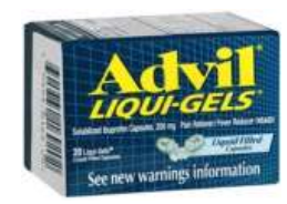 ADVIL LIQUI GEL CAPS 20 CT