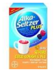 ALKA SELTZER PLUS COLD & FLU 6 CT COLD & FLU DAYTIME