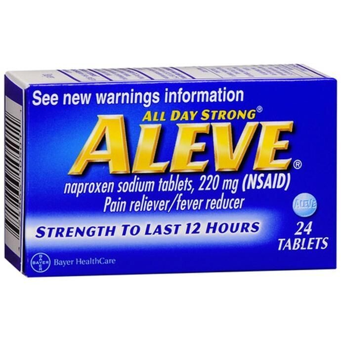 ALEVE TABLET 24 CT