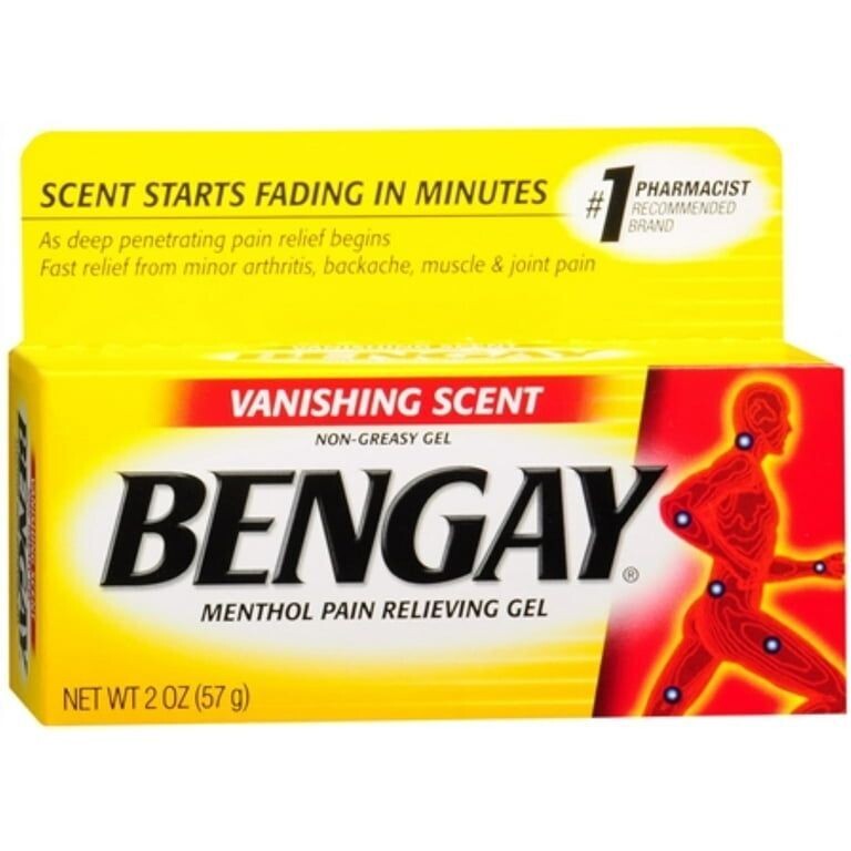 BENGAY PAIN RELIEF CREAM 2 OZ VANISHING
