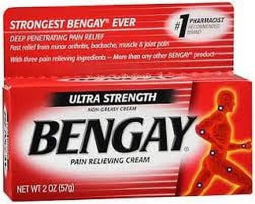 BENGAY PAIN RELIEF CREAM 2 OZ ULTRA STRENGTH