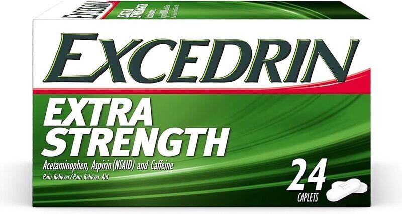 EXCEDRIN CAPLETS 24 CT EXTRA STRENGTH