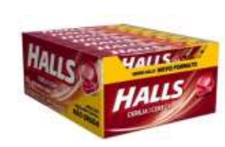 HALLS COUGH DROPS 27.5 G CHERRY (BRAZIL)