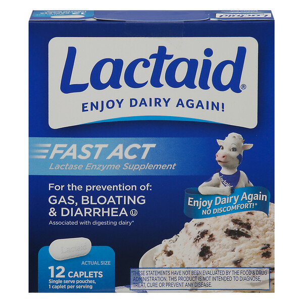 LACTAID FAST ACT 12 CT