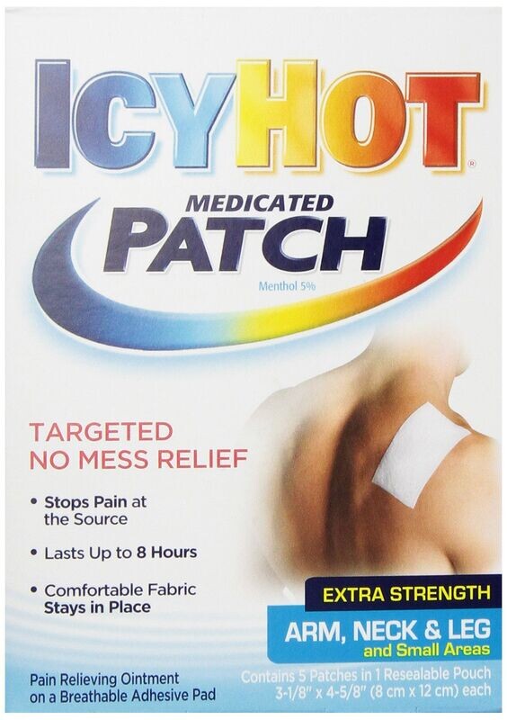ICY HOT ARM & LEG & SHOULDER PATCH 5 CT