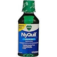 NYQUIL COLD & FLU 8 OZ ORIGINAL