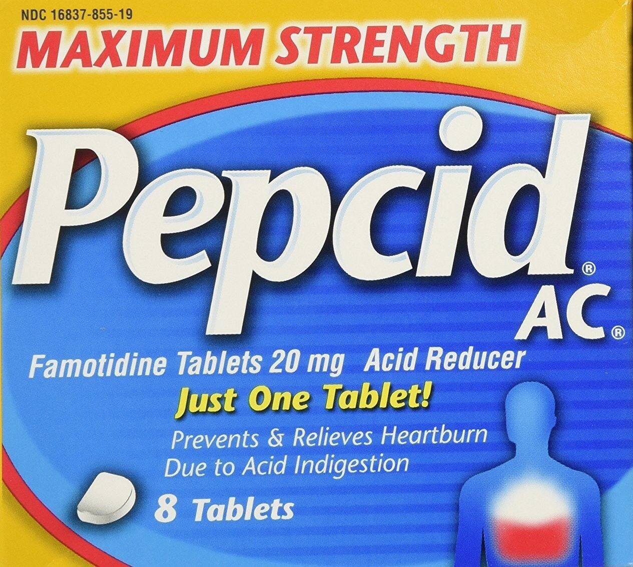 PEPCID ANTACID 8 CT