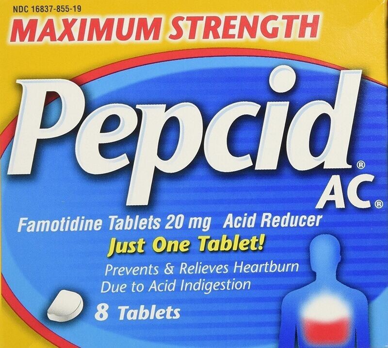PEPCID ANTACID 8 CT