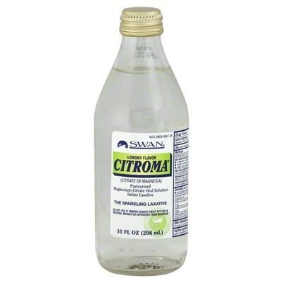 SWAN CITRATE OF MAGNESIA LAXATIVE 10 OZ LEMON