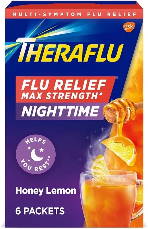 THERAFLU MAX STRENGTH RELIEF 6 CT NIGHTTIME