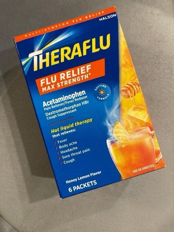 THERAFLU MAX STRENGTH RELIEF 6 CT DAYTIME