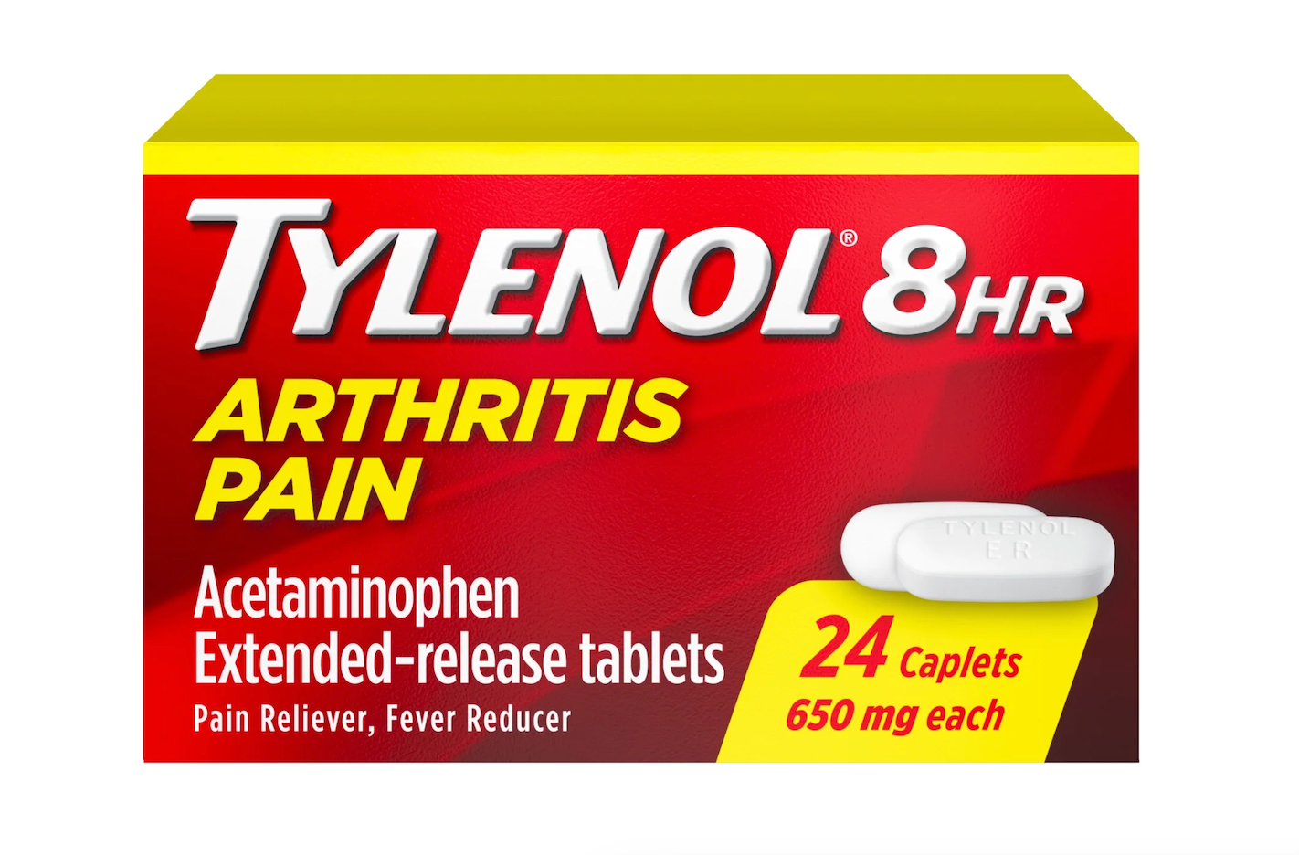 TYLENOL ARTHRITIS PAIN 8 HR 24 CT
