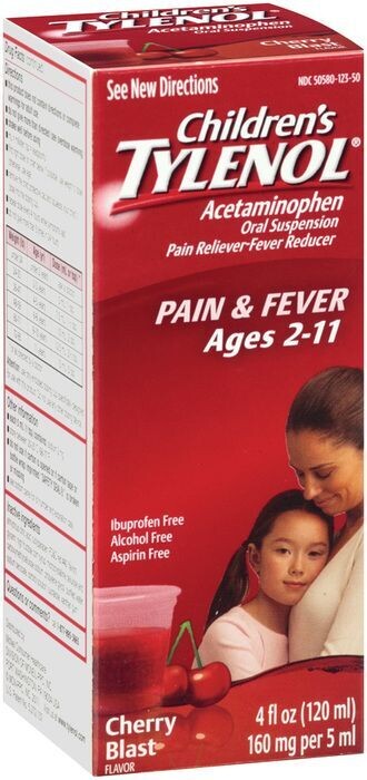 TYLENOL CHILDREN 4 OZ CHERRY
