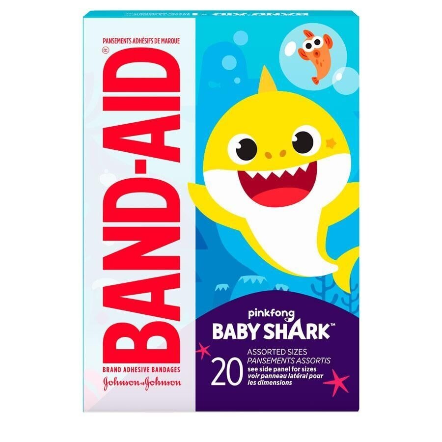 BAND AID 20 CT BABY SHARK