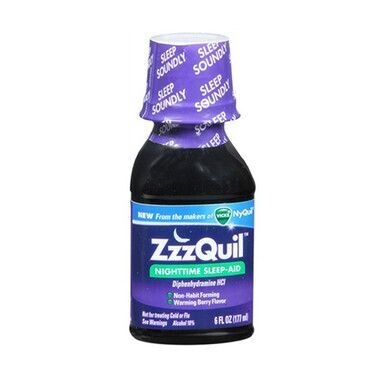 ZZZQUIL SLEEP AID 6 OZ BERRY