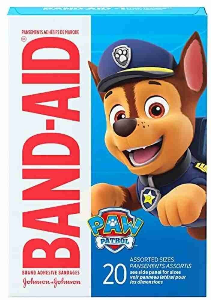 BAND AID 20 CT PAW-PATROL