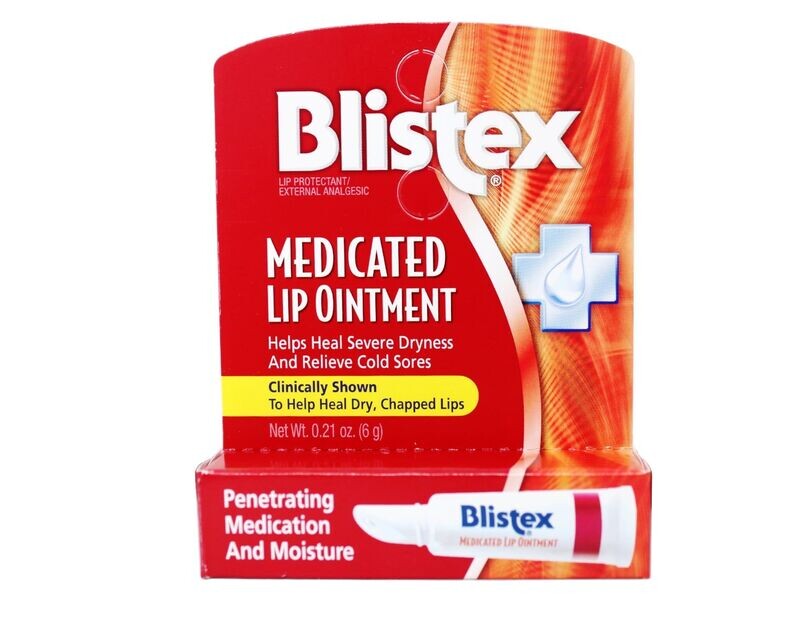 BLISTEX LIP OINTMENT 0.21 OZ RED MEDICATED